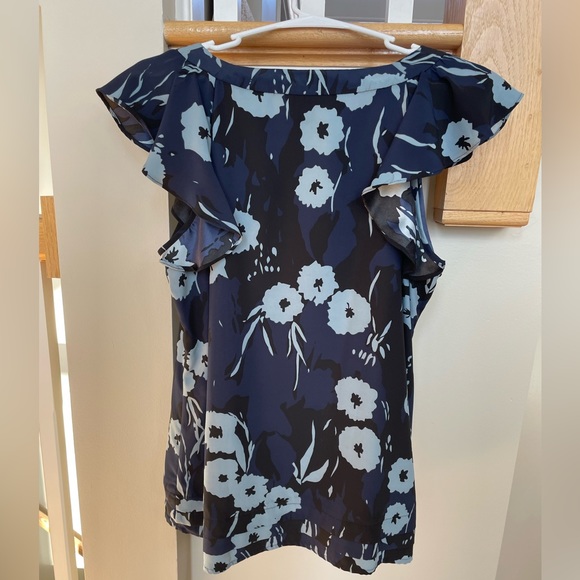 Banana Republic Floral Blouse Size L - Picture 2 of 5